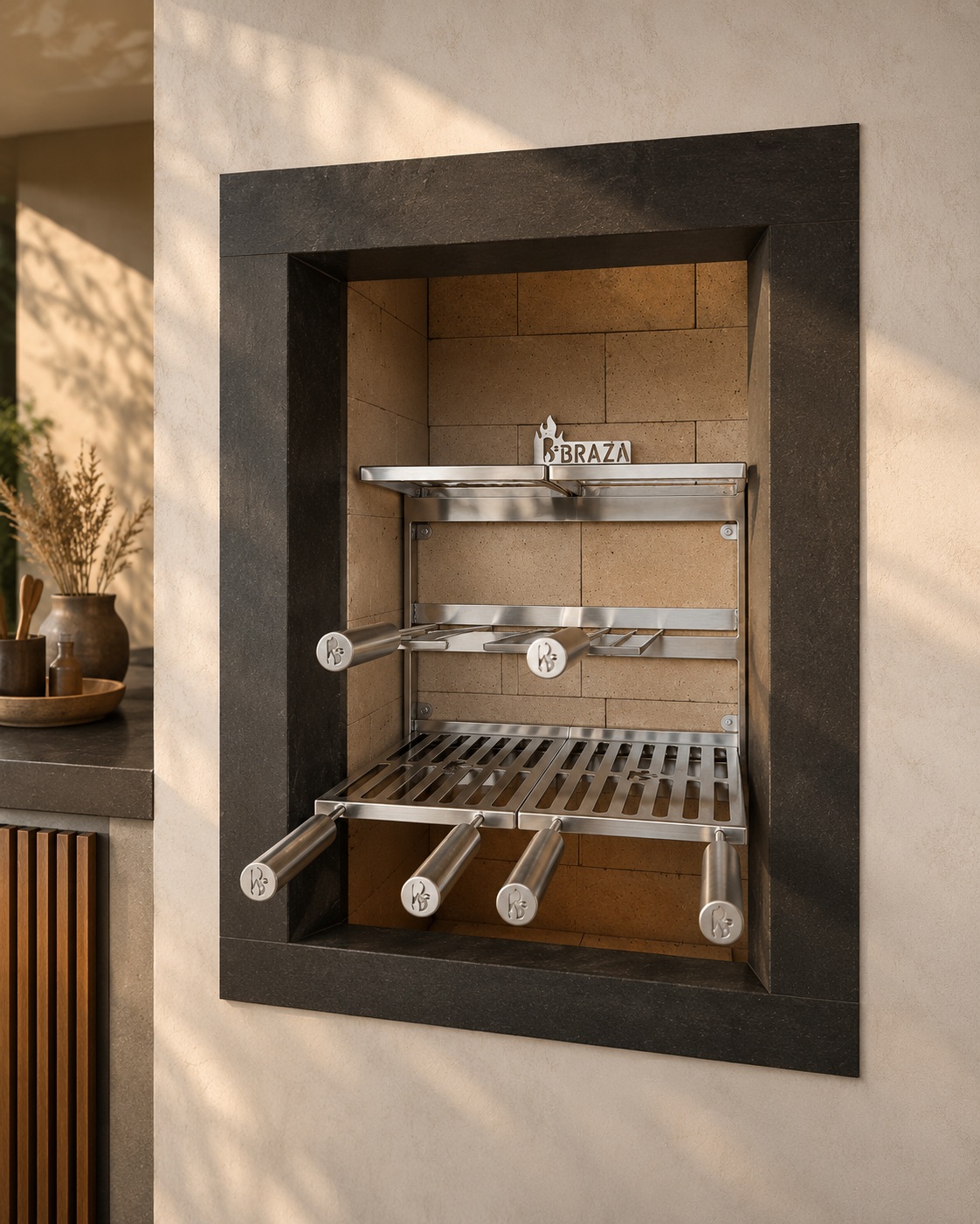 Grill 3 Níveis Braza Parrillas